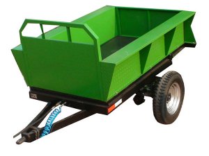 Single-Axle Farm Trailer